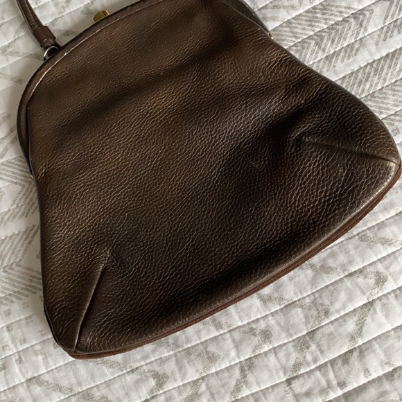 Vintage brown hand bag…cheerio 🇬🇧 - Picture 5 of 5